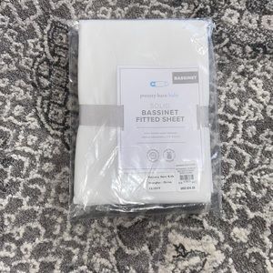 Pottery Barn baby bassinet fitted sheet